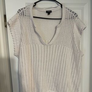 Torrid Cream Knit Women's Blouse